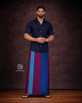 Azure Crest Handloom Sarong