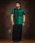 Verdant Form Batik Shirt