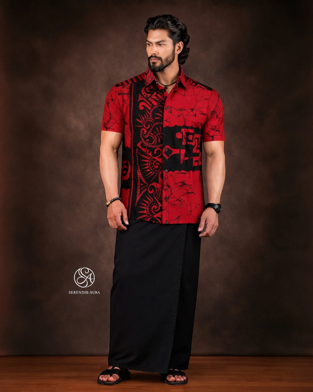 Ember Form Batik Shirt