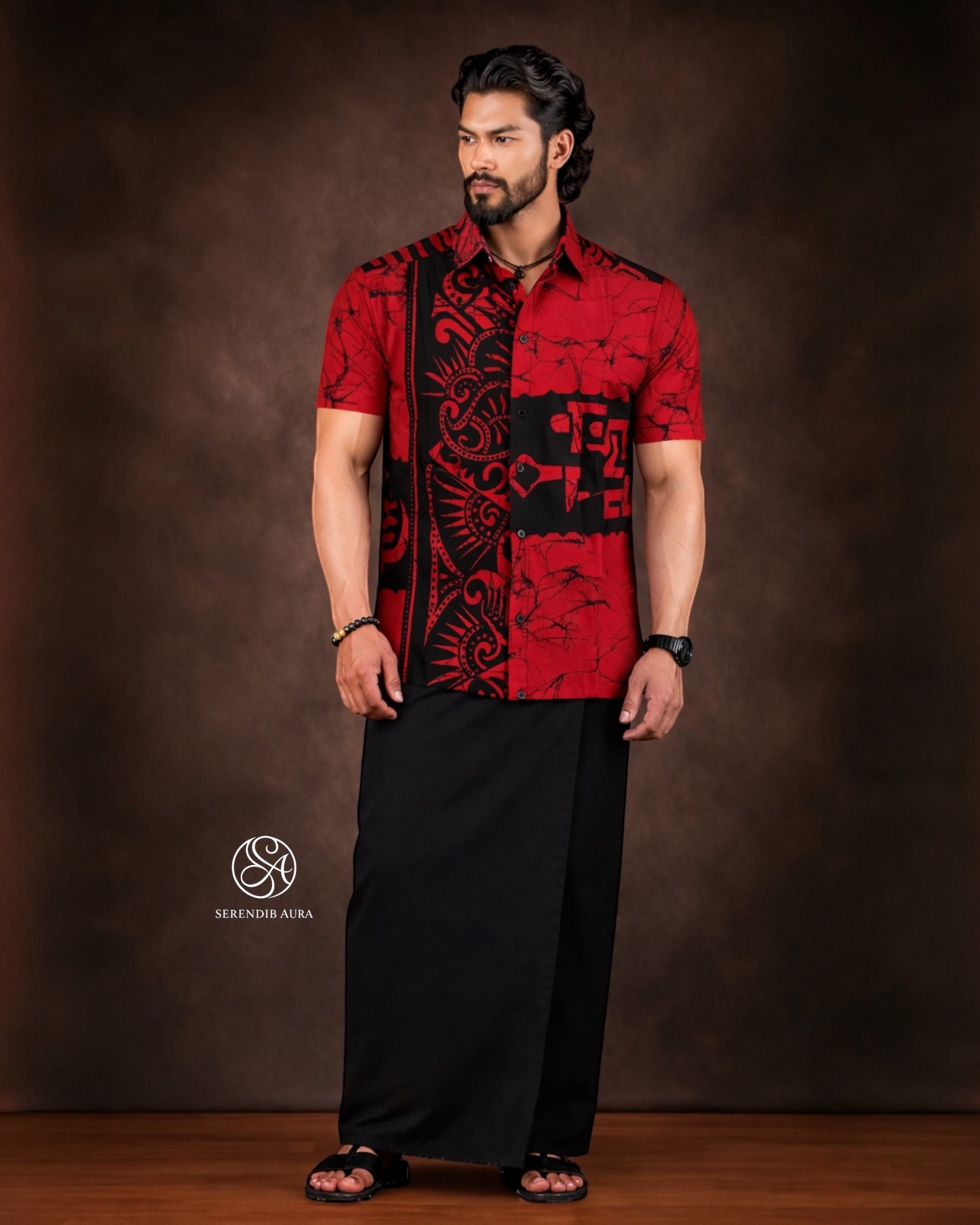 Ember Form Batik Shirt