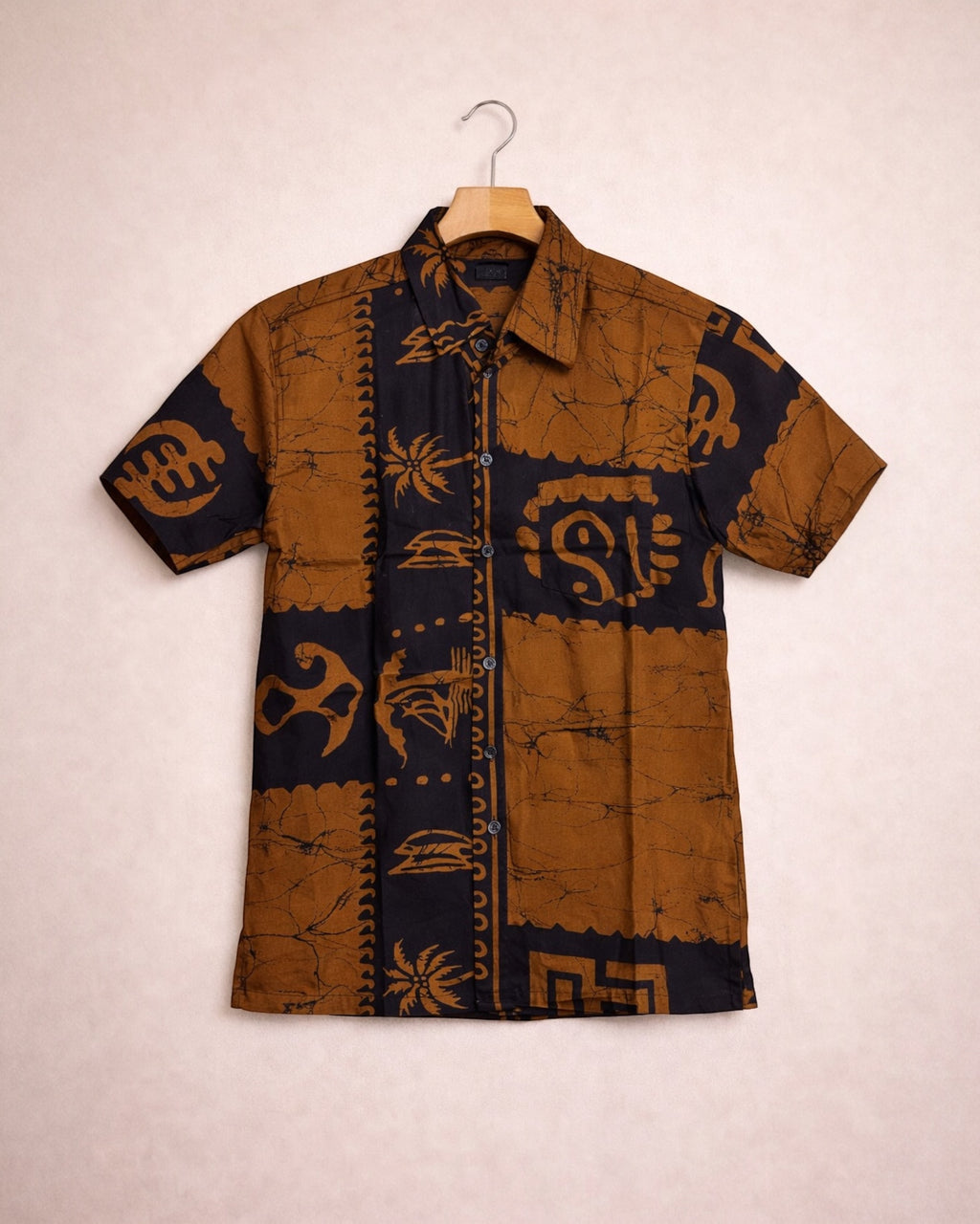 Umber Form Batik Shirt