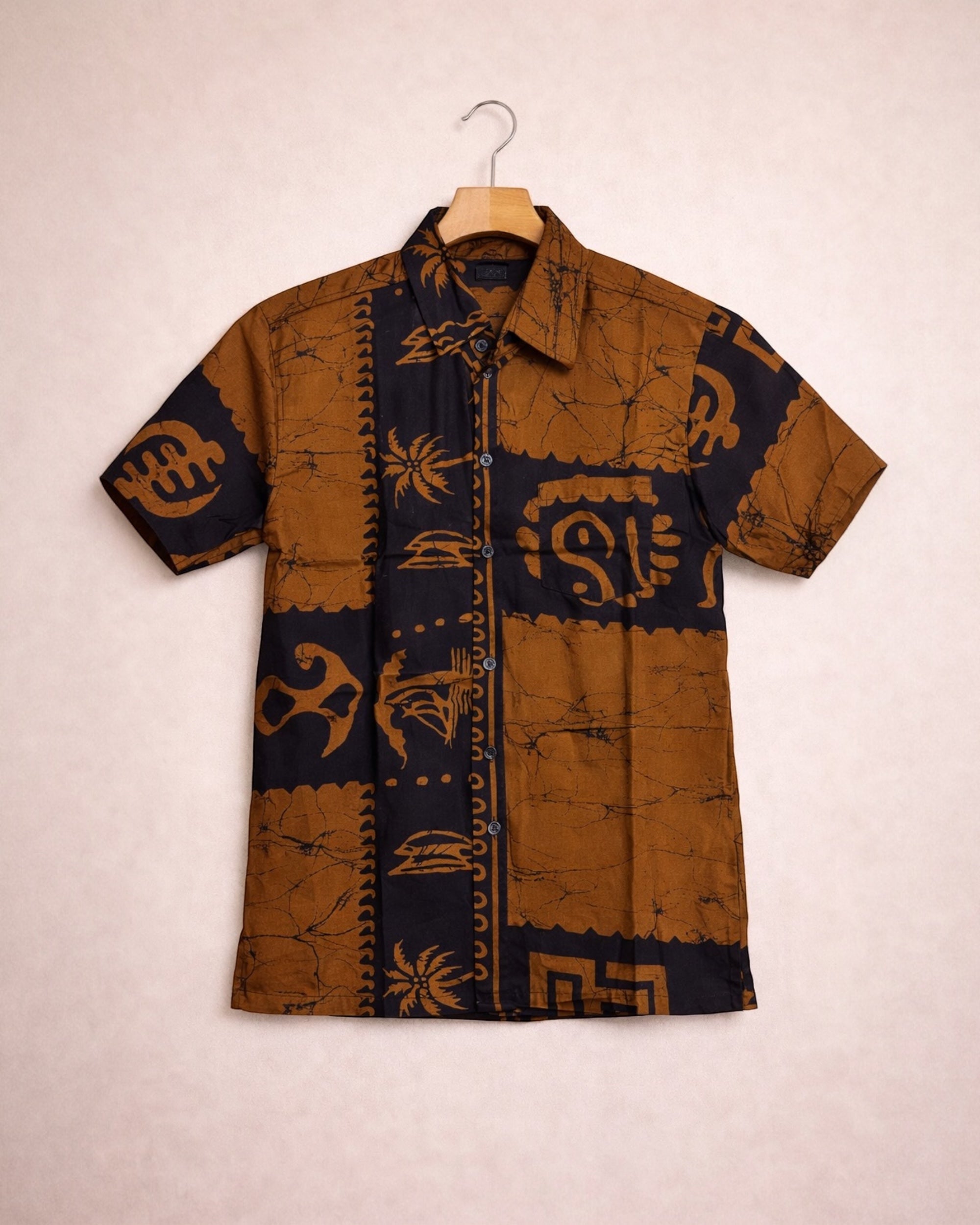 Umber Form Batik Shirt