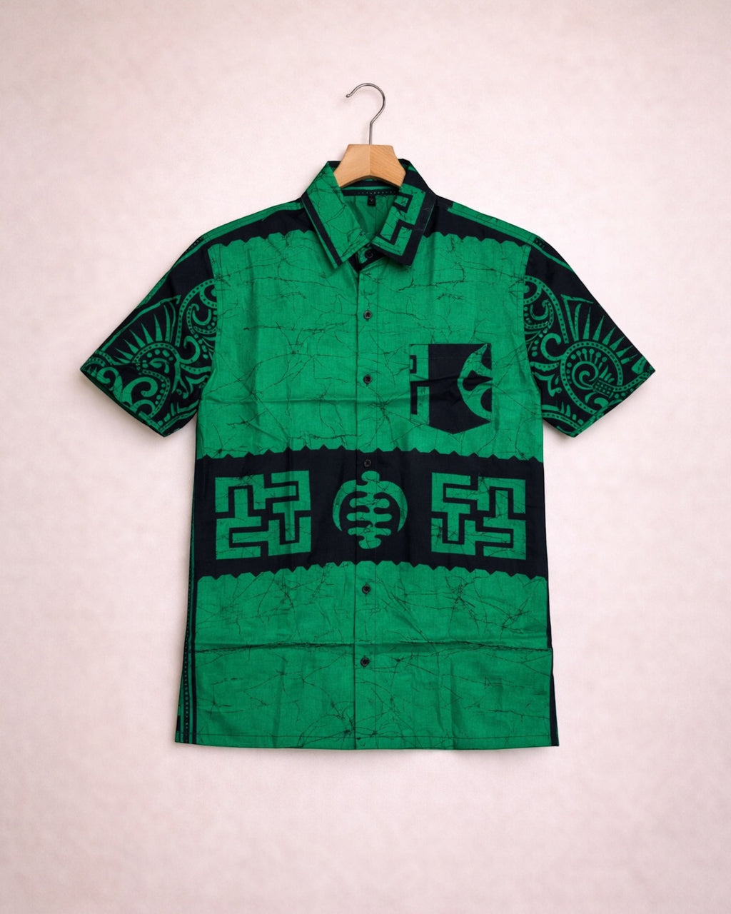 Verdant Form Batik Shirt