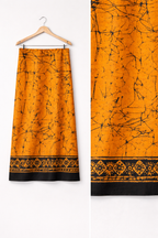 Saffron Ember Cotton Sarong