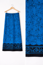 Cobalt Vein Batik Sarong