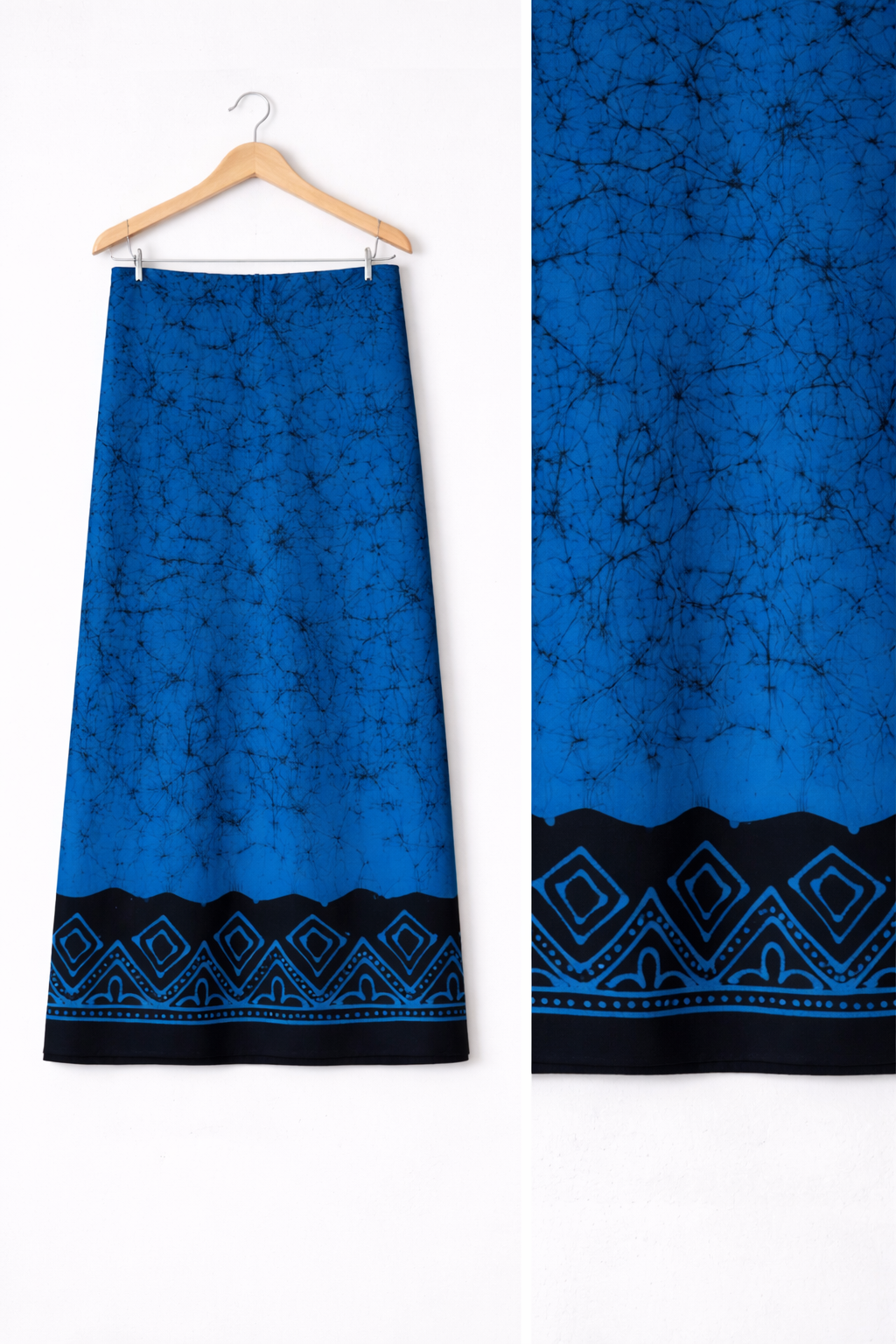 Cobalt Vein Batik Sarong